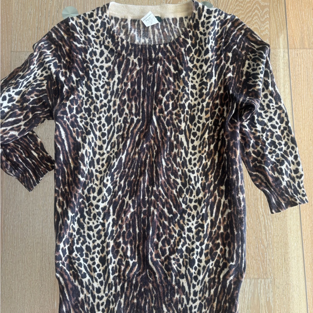 J.Crew Tippi sweater in leopard‎ - Picture 5 of 5